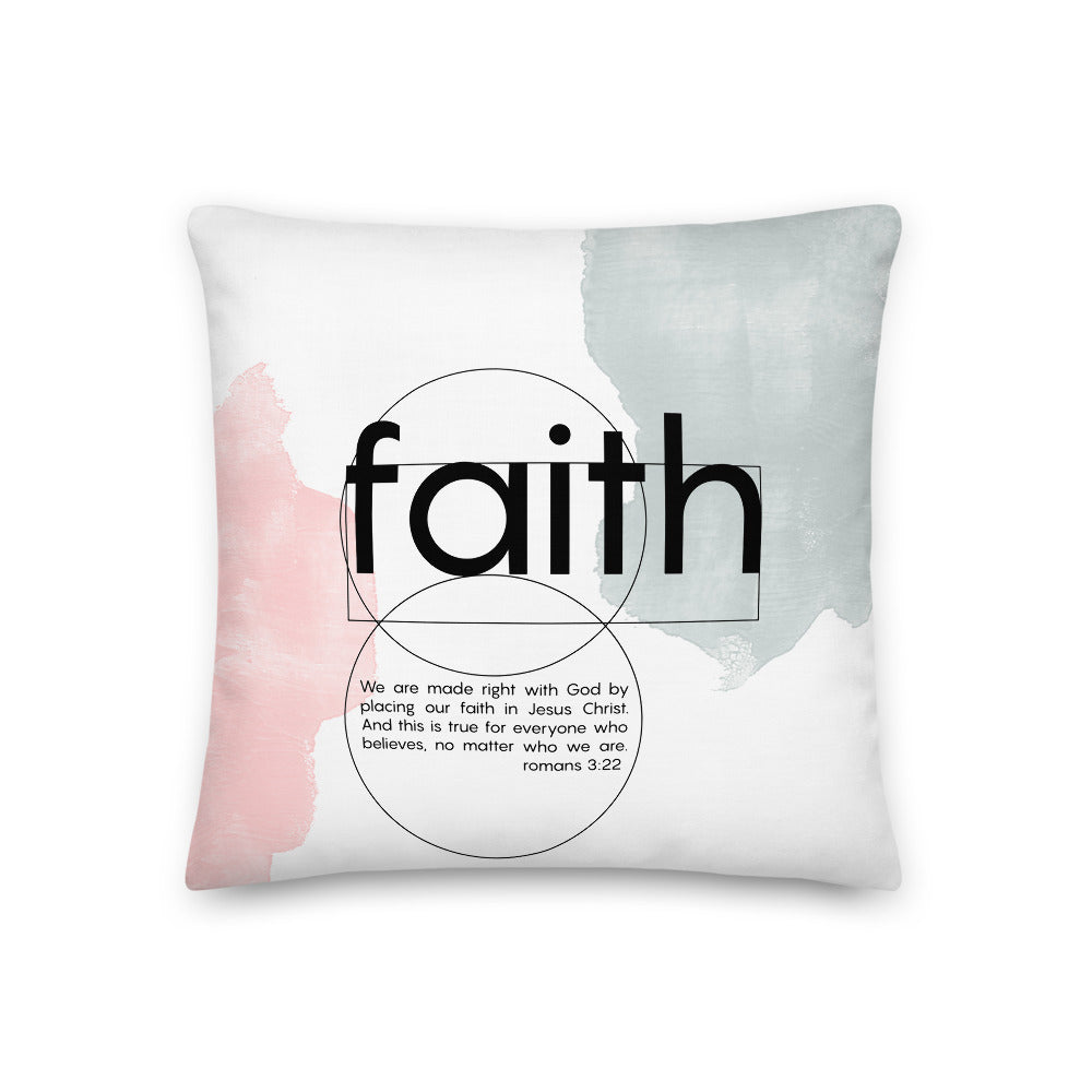 Inspirational Bible Quotes Throw Pillows 18x18 Set 