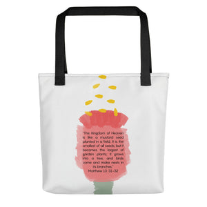 
                  
                    Matthew 13: 31-32 Modern Scripture Tote Bag
                  
                