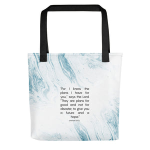 
                  
                    Jeremiah 29:11 Modern Design Tote bag
                  
                