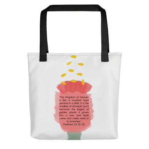 
                  
                    Matthew 13: 31-32 Modern Scripture Tote Bag
                  
                